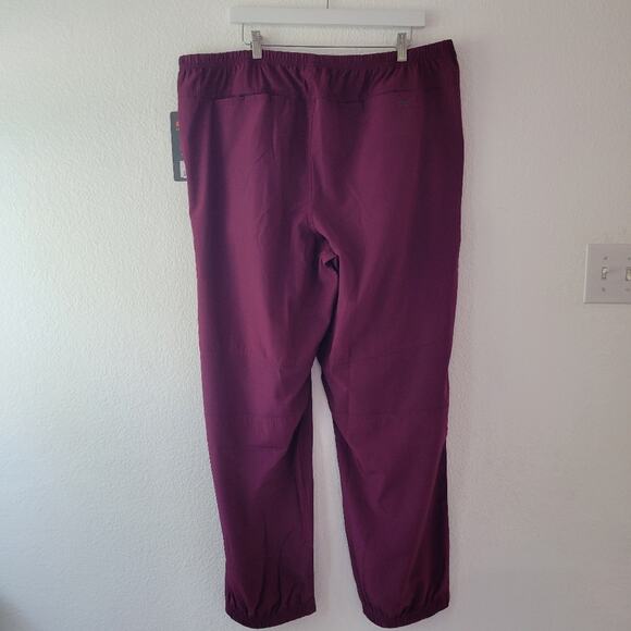 Barco One 0217 Men's Athletic Jogger Scrub Pants Size 2X - Wine- NWT - Picture 12 of 13